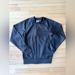 Adidas Black Zip-Up Jacket